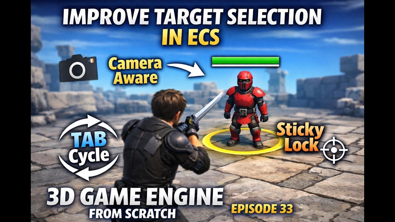 Improve Target Selection in ECS | Sticky Camera-Aware Targeting | Ep 33