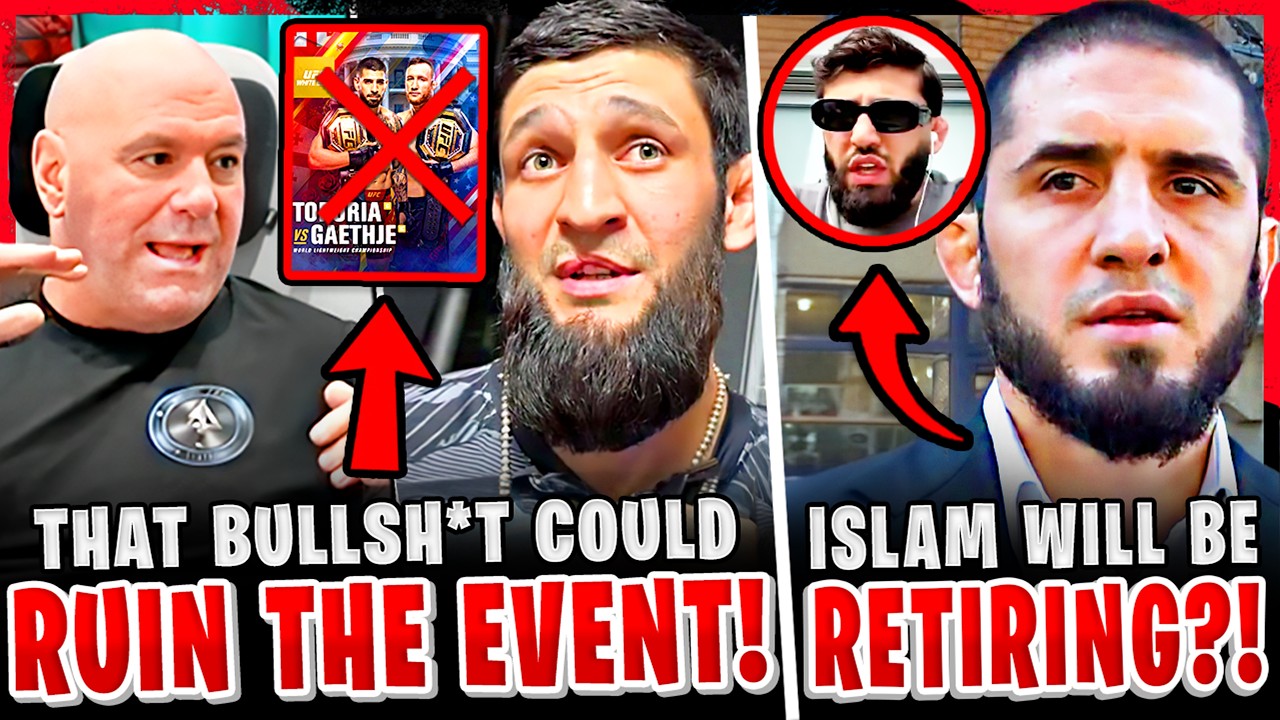 Dana White REVEALS HUGE CONCERN for UFC White House! Islam Makhachev RETIRING SOON!? Khamzat Chimaev