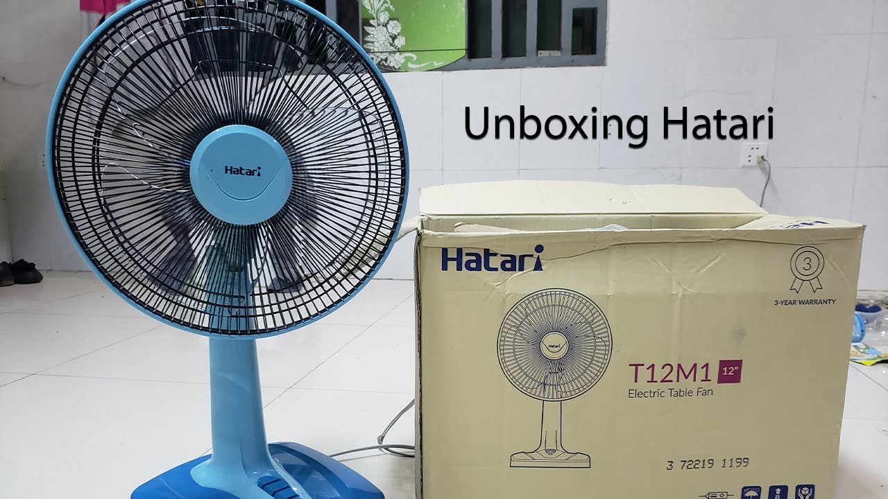Unboxing & Setup Hatari Fan | Quick Installation Guide