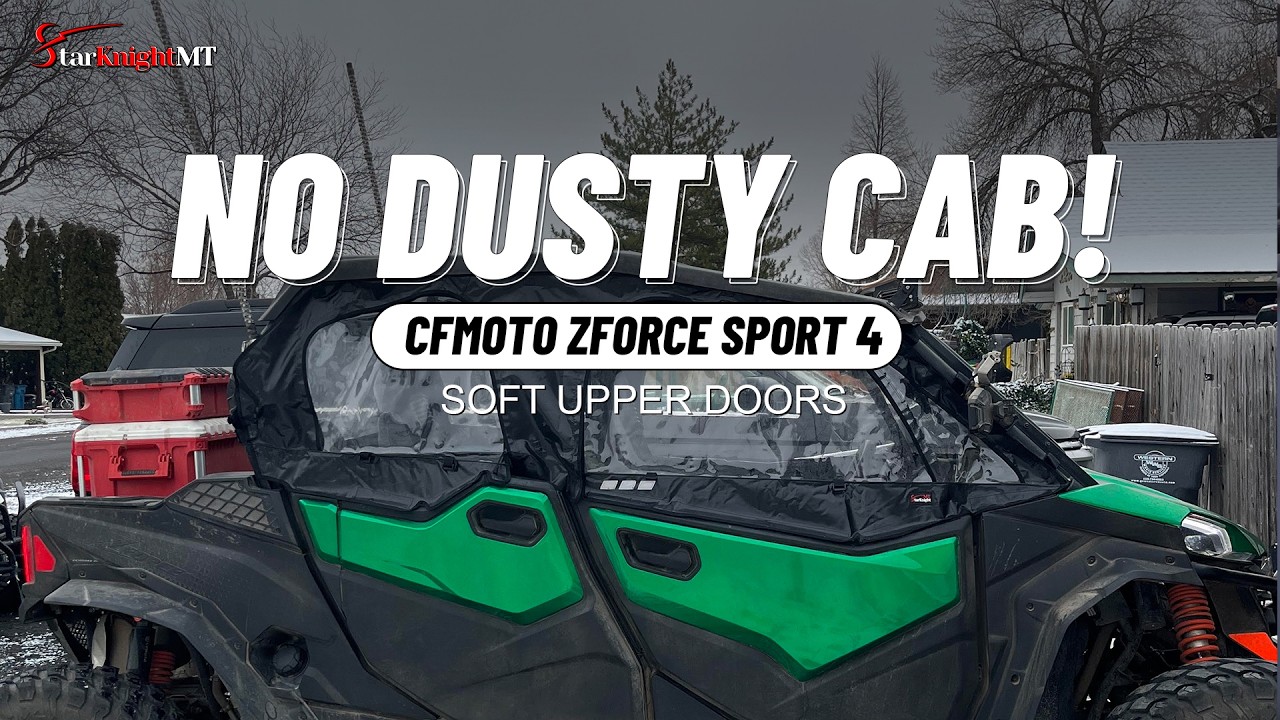 Защита от зимних условий: мягкие верхние двери ZForce 950 Sport 4.
