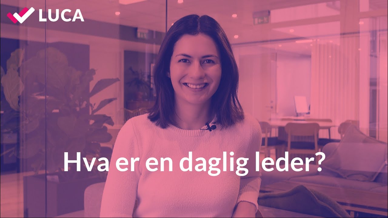 Hva er en daglig leder?