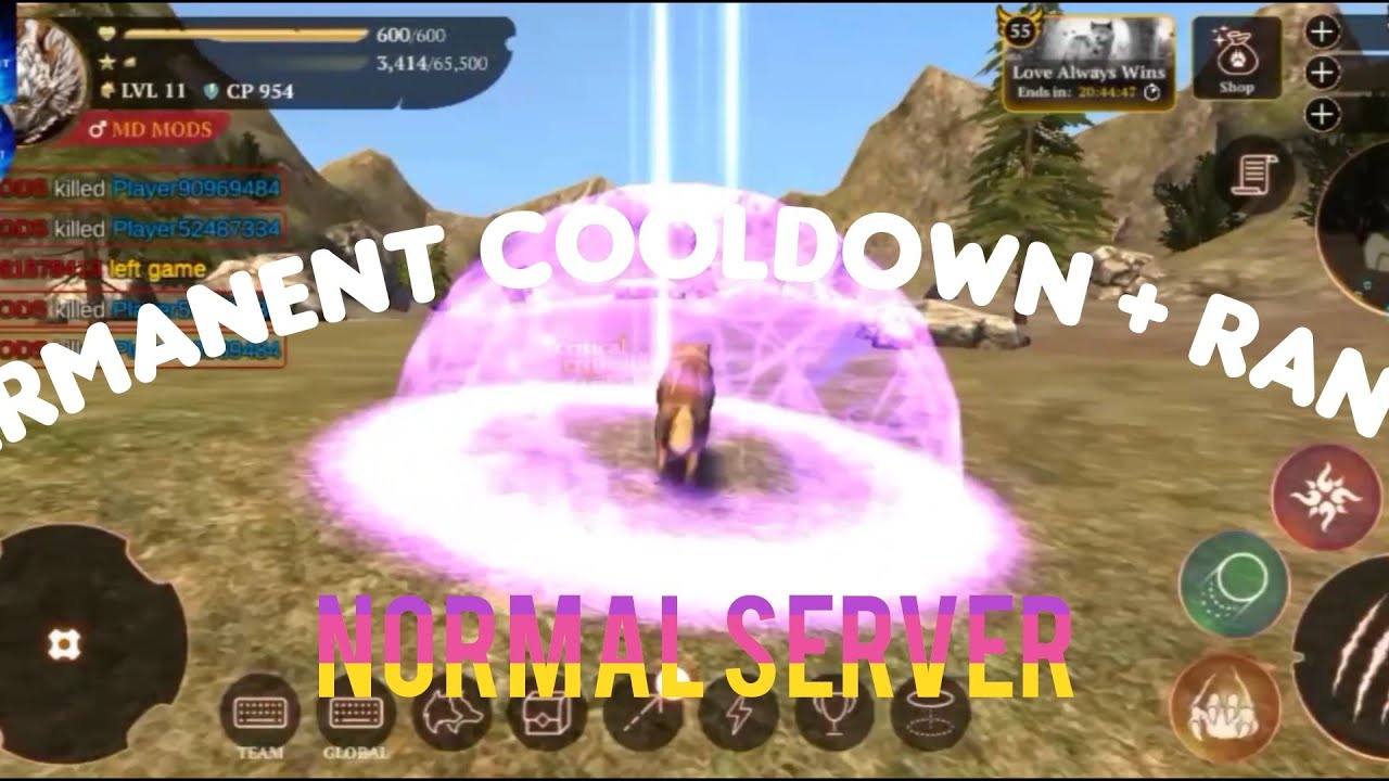 The wolf game || Permanent cooldown + Fast bite + den hack + range hack + Normal server No ban