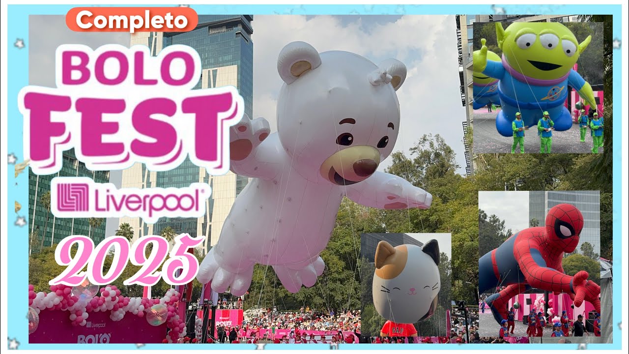 Bolofest 2025 Completo desfile navideño de Bolo Liverpool en HD 