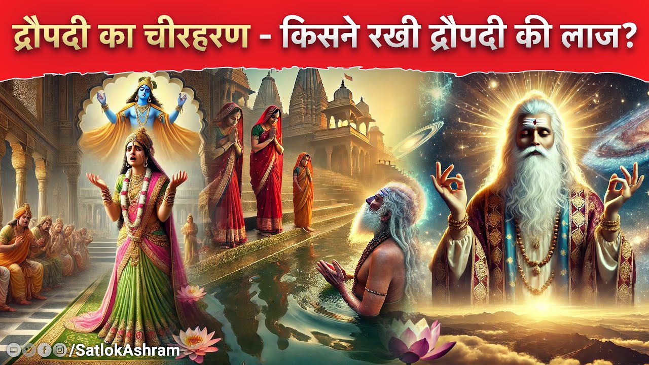 द्रौपदी का चीरहरण - किसने रखी द्रौपदी की लाज? | Sant Rampal Ji Satsang | SATLOK ASHRAM