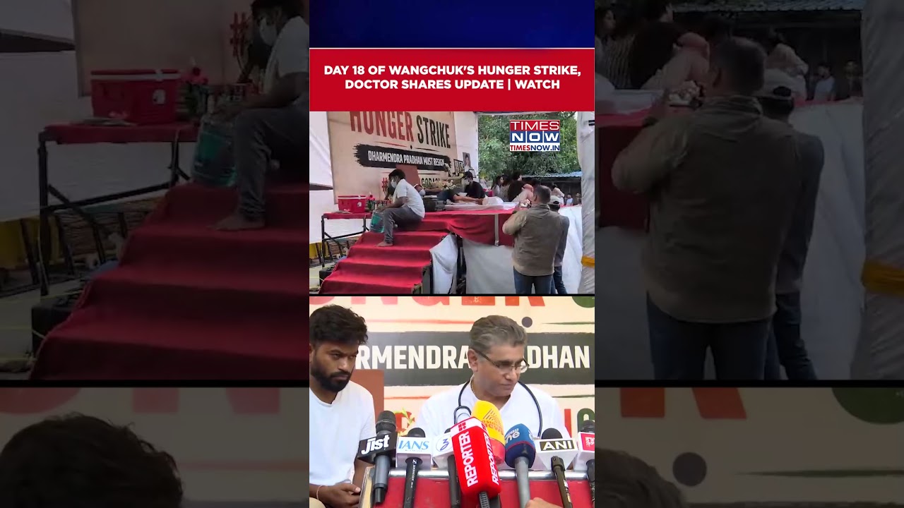 Sonam Wangchuk's Hunger Strike Enters Day 18, Doctor Shares His Health Update | Watch