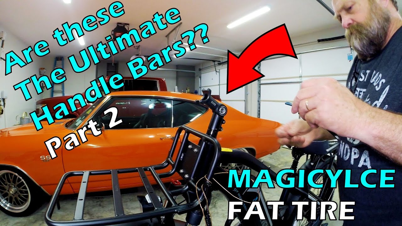 Can I get the HandleBars I want?  PART 2 - Magicycle eBike Mods to My Handlebars  Rear View Camara