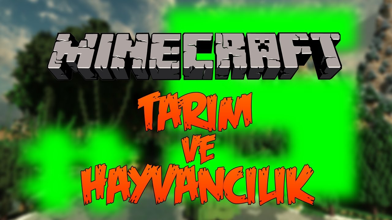 Minecraft Rehberi B&ouml;l&uuml;m-5 | Tarım ve Hayvancılık