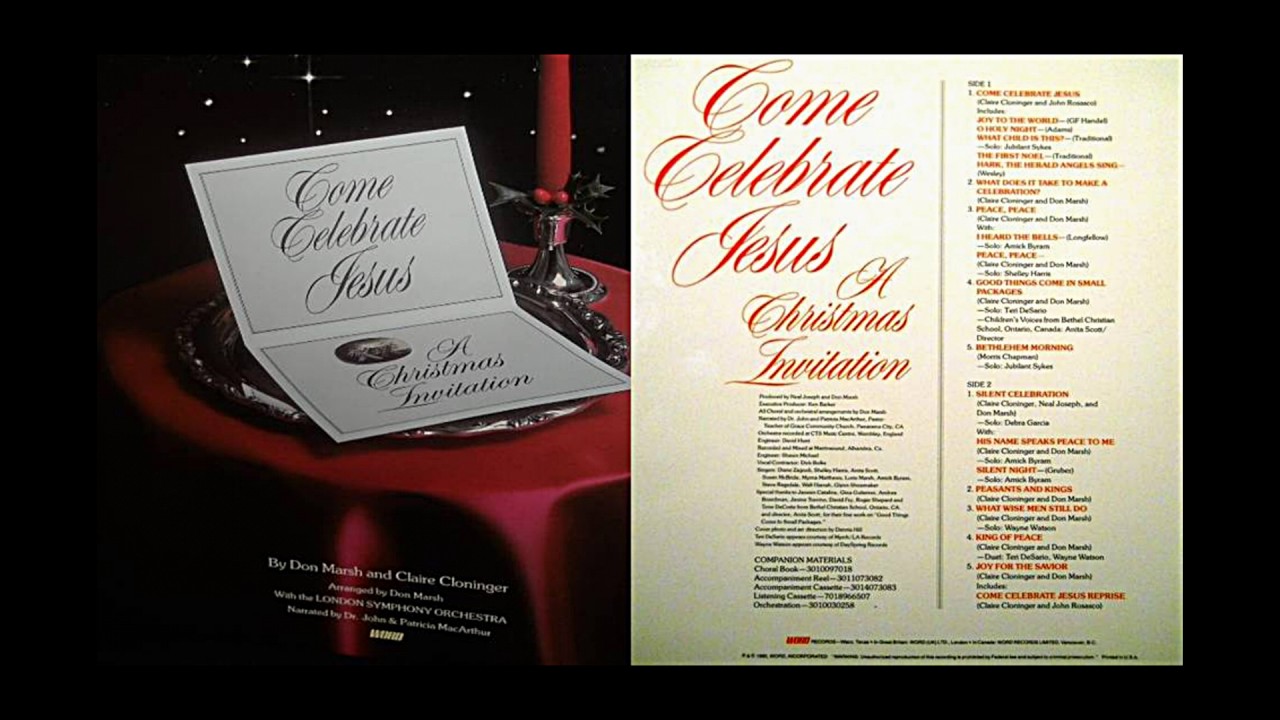 Come Celebrate Jesus - The Musical