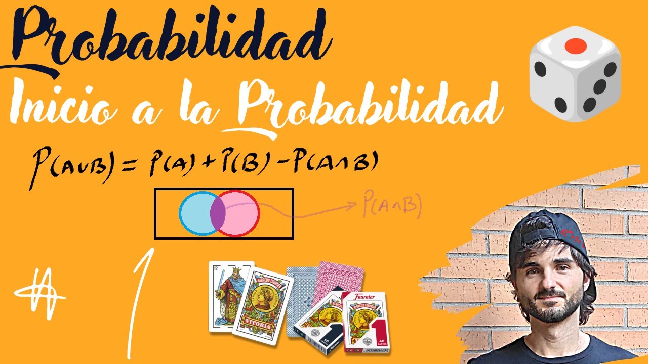 Inicio a la PROBABILIDAD #1 Intersección y Unión de Sucesos. Suceso Contrario (negado)  muy fácil