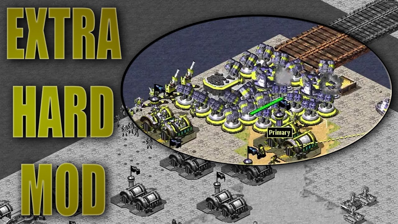 Red Alert 2 | Extra Hard Mod | Map full of CHOKE POINTS vs Brutal Ai