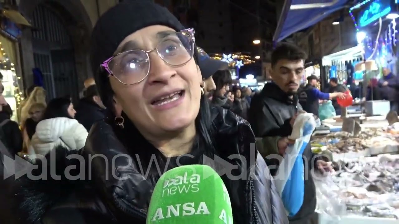 La lunga notte dei pescivendoli di Napoli: 