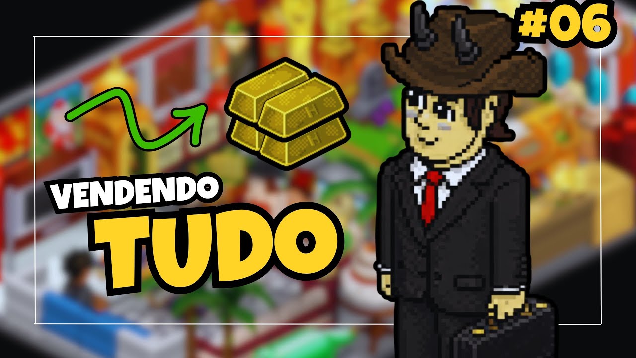 VENDI TODOS OS MEUS MOBIS NO HABBO | Do Zero ao Trono #06