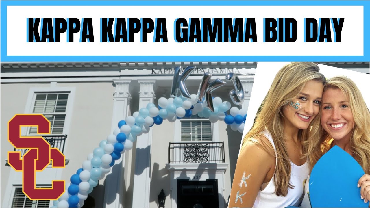 USC KAPPA KAPPA GAMMA BID DAY