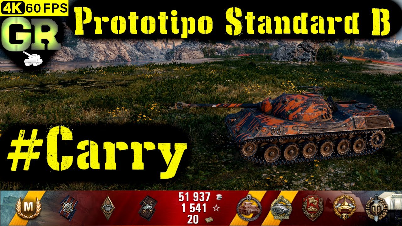 World of Tanks Prototipo Standard B Replay - 9 Kills 6K DMG(Patch 1.4.0)