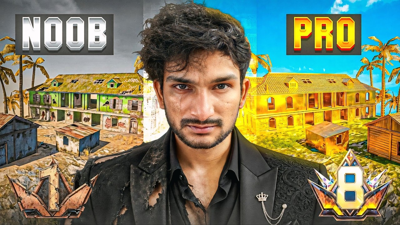 ₹0 NOOB ACCOUNT &rarr; PRO ACCOUNT 😳 | Free Fire Telugu