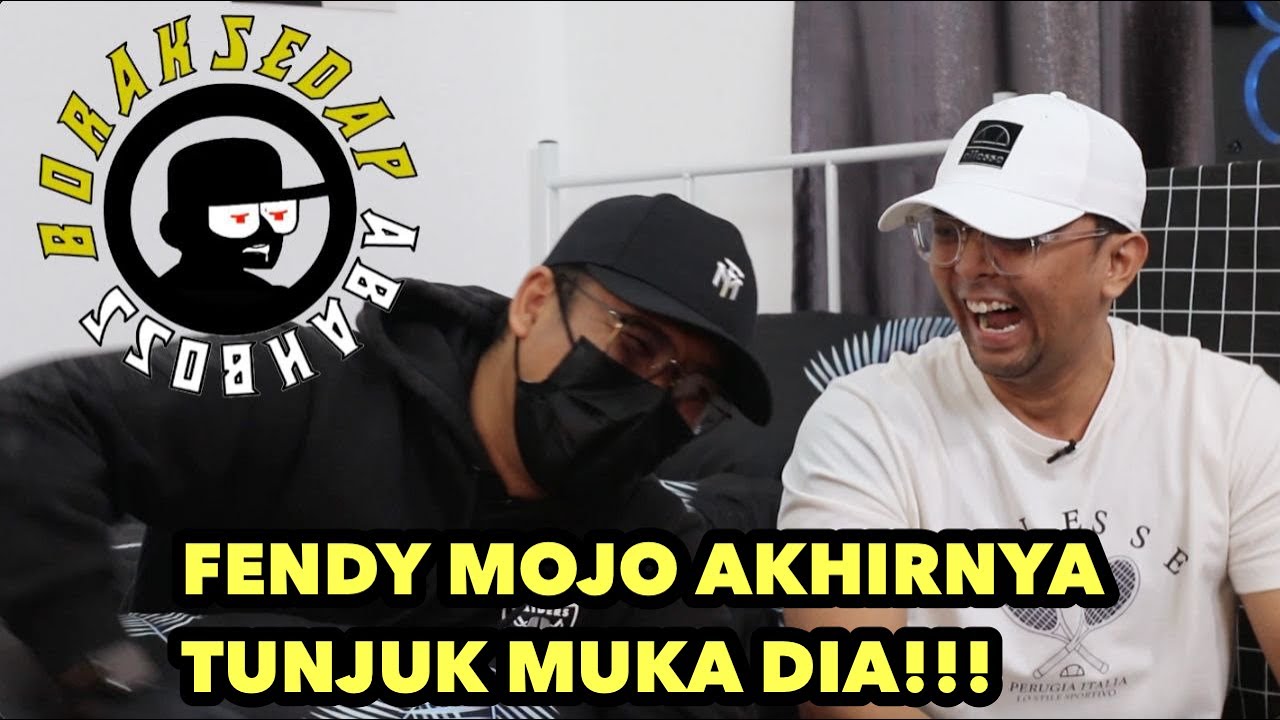 BORAK SEDAP : FENDY MOJO KENA PAKSA BUKAK MASK DEPAN CAMERA!!!