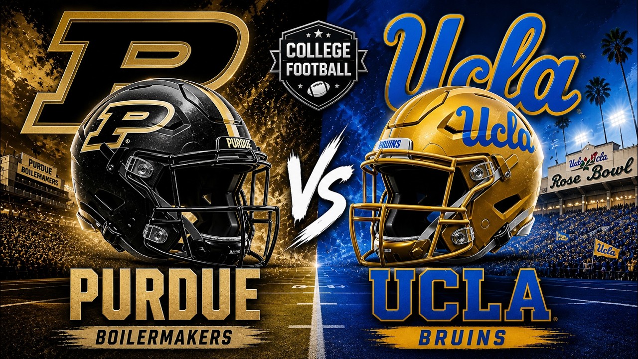🔴LIVE: Purdue Boilermakers VS UCLA Bruins | College Football Matchup