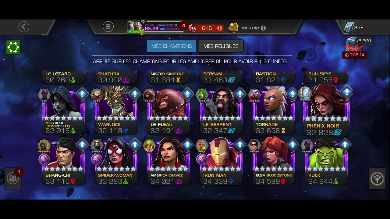 Update fin de l’année 2025 #mcoc 