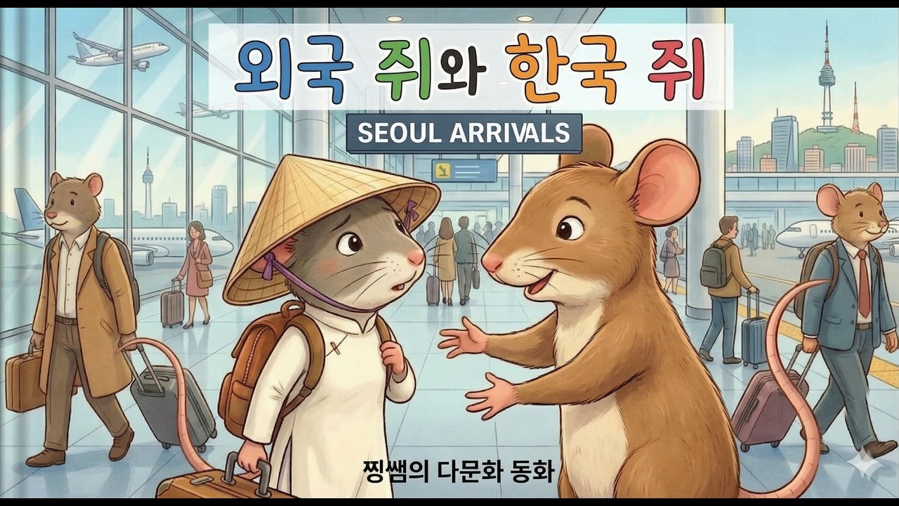 📚찡쌤의 다문화 동화2-외국 쥐와 한국 쥐