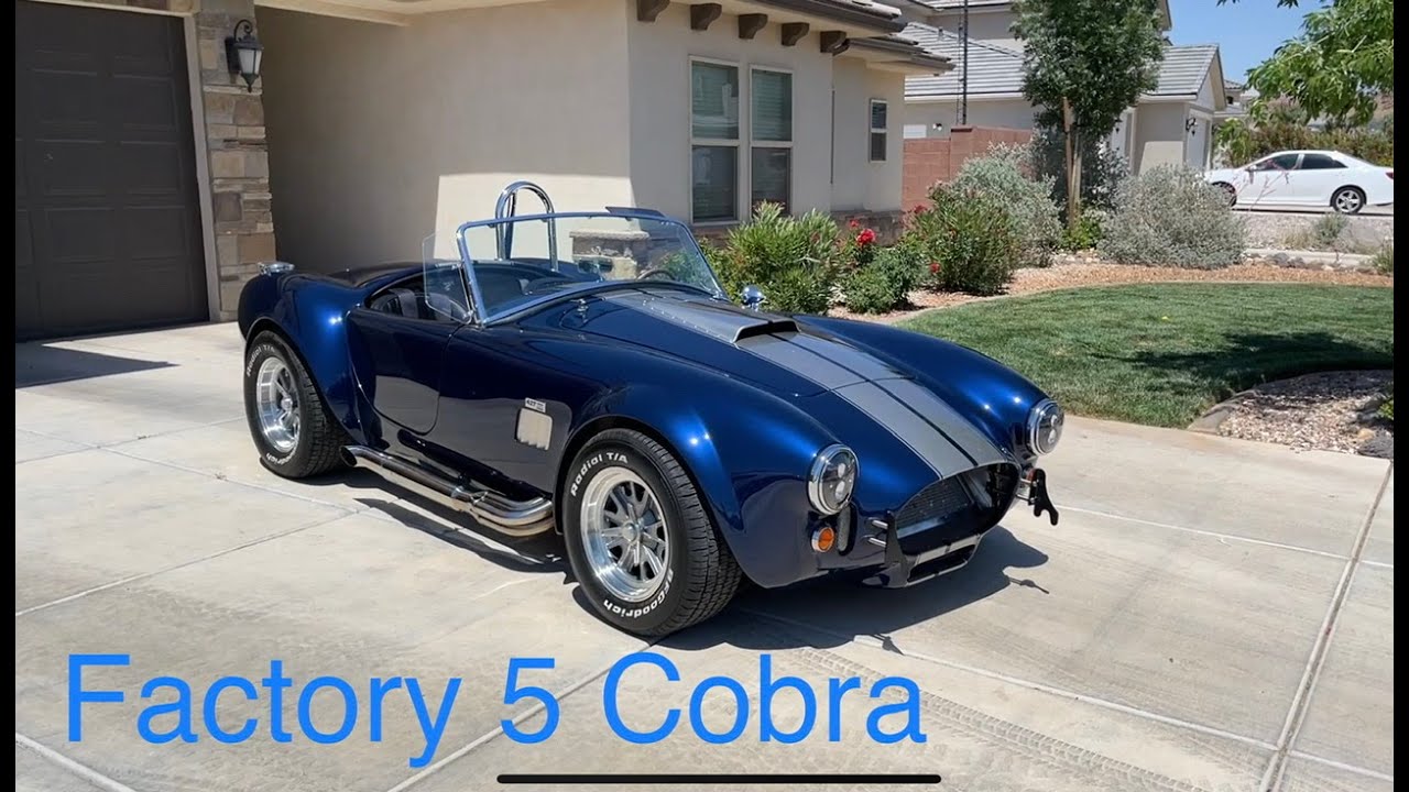 Factory 5 Cobra Kit car Detail and walk-around