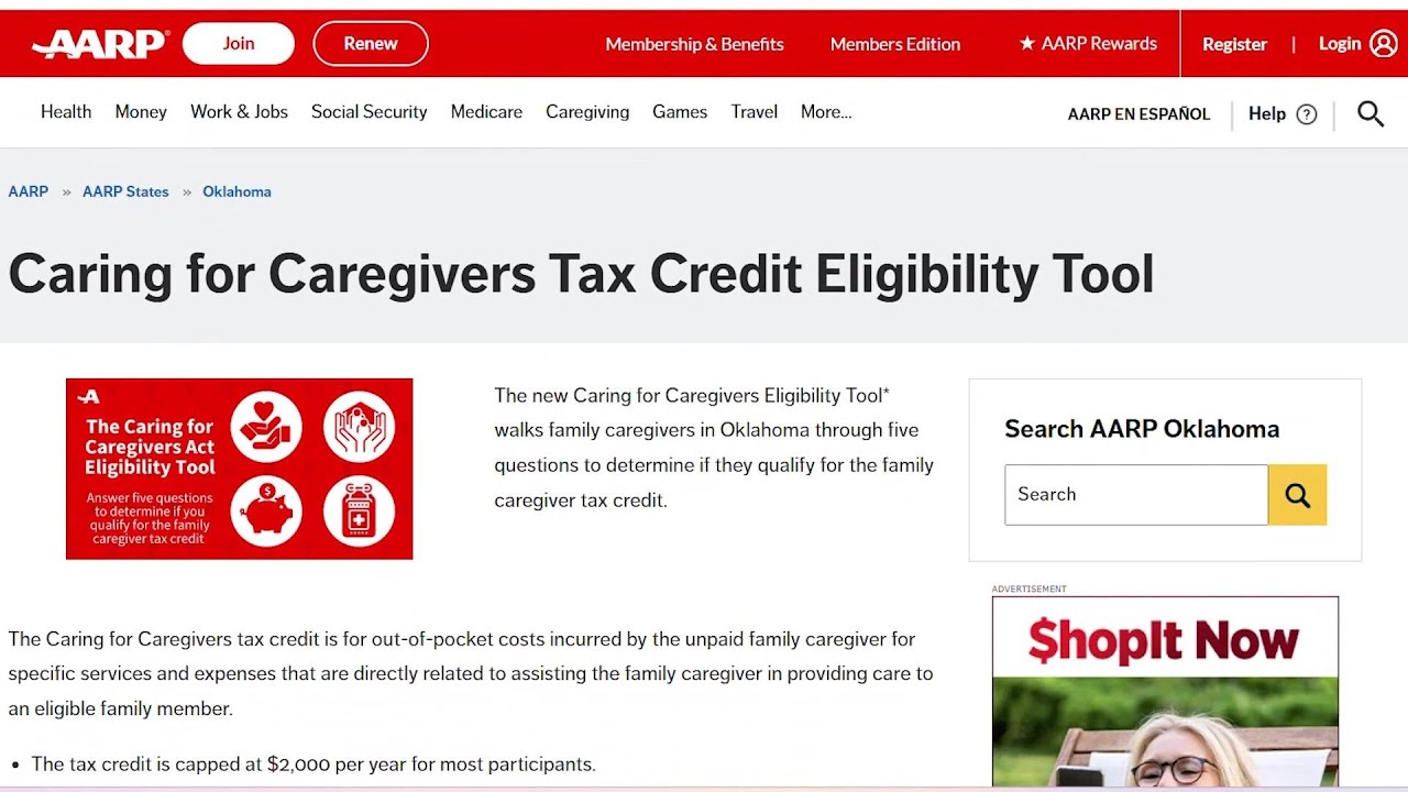 You can apply for the Caring for Caregivers tax credit on your 2024 taxes