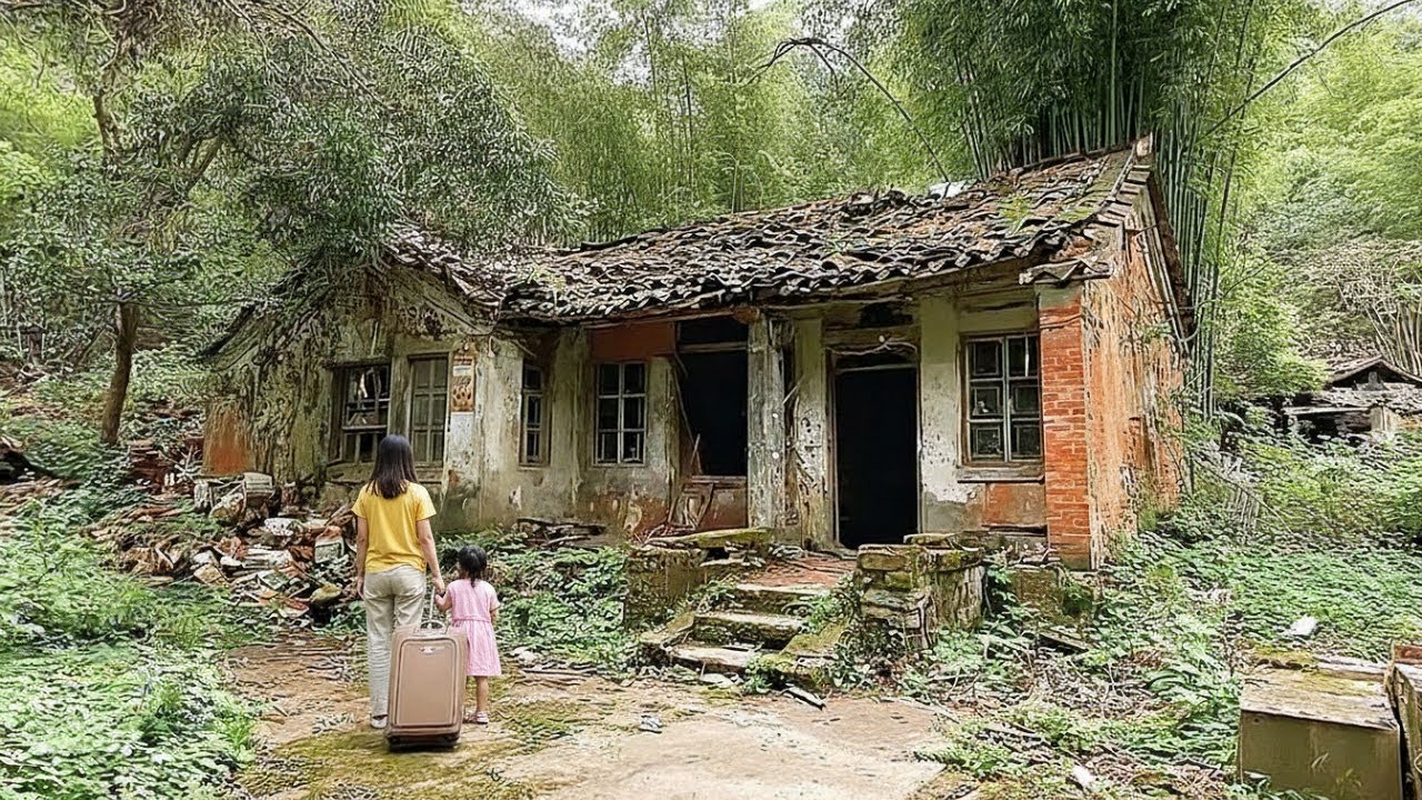 The single mother renovated the old house her maternal grandfather left behind after his death.