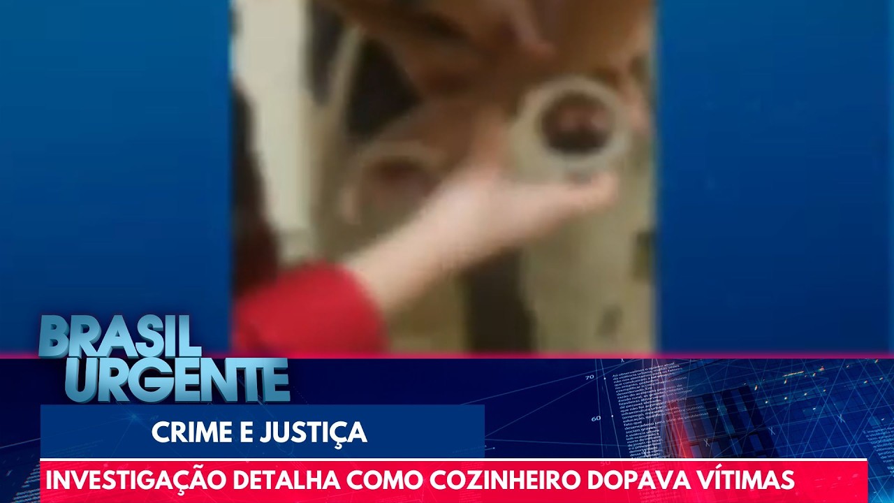 Investigação detalha crimes de cozinheiro preso por abuso | Brasil Urgente