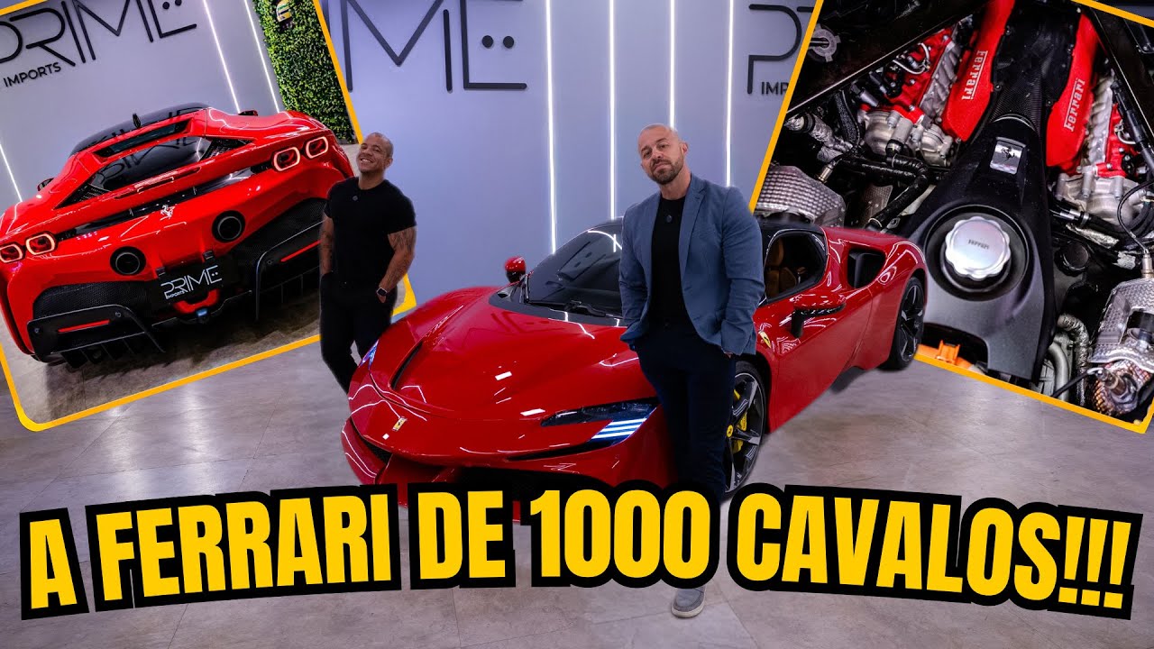 A FERRARI DE 1000 CAVALOS !!! - FERRARI SF90 STRADALE.