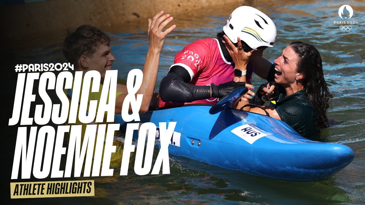 FOX vs. FOX | The best of Jessica & Noemie Fox at the Olympics 🌊 | Athlete Highlights