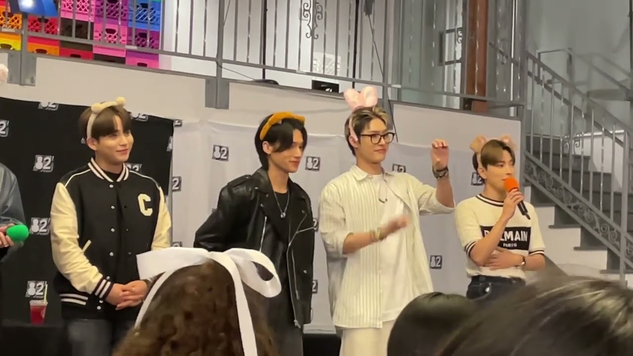 Ateez Hello82 LA Fansign 230815 part 3 of 4