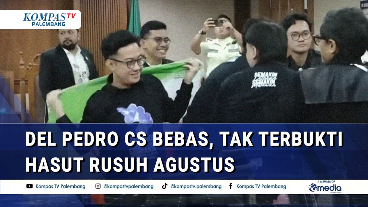 Sorak Sorai saat Delpedro CS Dinyatakan Bebas, Tak Terbukti Hasut Rusuh Agustus