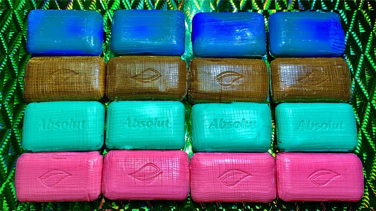 SOAP CUBES ASMR cutting video \ АСМР DRY SOAP carving | хрустящие кубики, резка сухого мыла