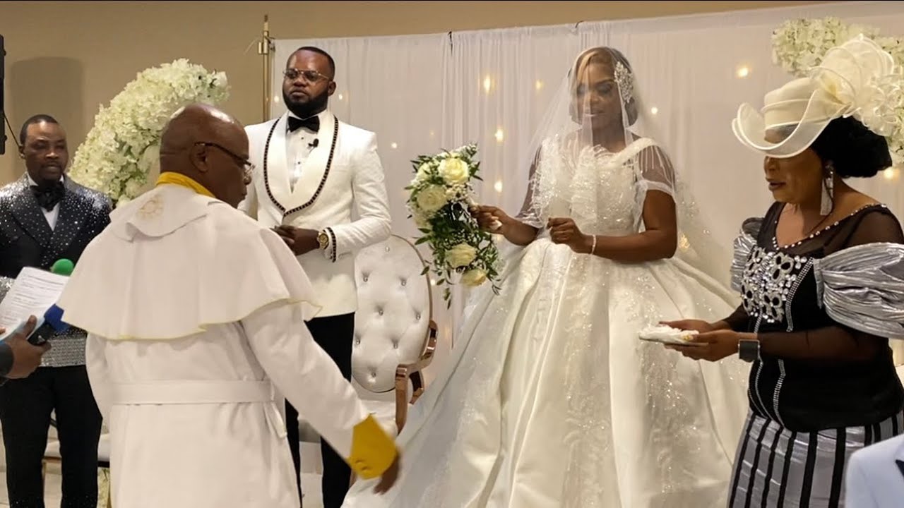 EN DIRECT DE PARIS, BÉNÉDICTION NUPTIALE DE DISC. CÉLESTE ET MAMAN RAISA DIZOLELE BILONGO, 21/10/23.
