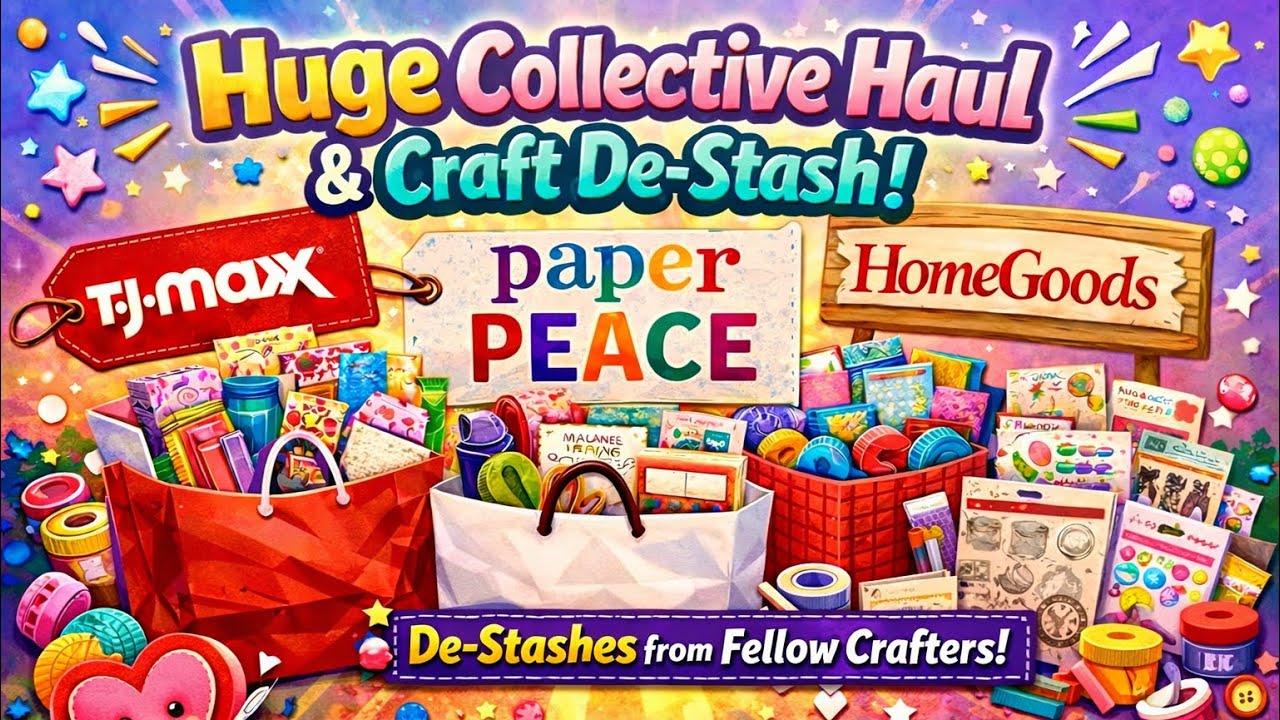 ✨ COLLECTIVE HAUL + CRAFTER DE-STASH FINDS! ✨