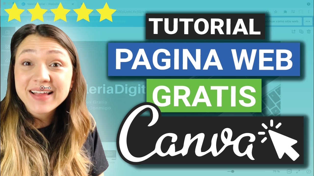 Cómo hacer un sitio web con Canva ~ Tutorial ~ Rápido, fácil y gratis