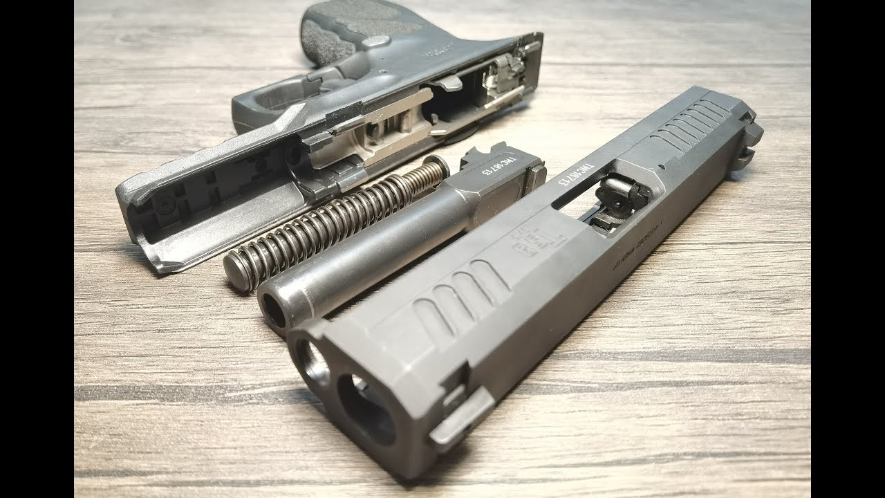 COMO QUITAR CORREDERA Y CAÑON DE PISTOLA TAURUS TS9 - EN ESPAÑOL