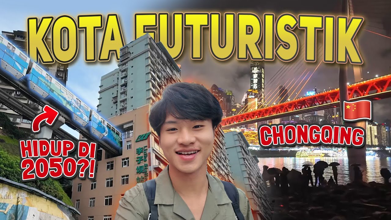 GOKIL😱⁉️ Kota Tiongkok Yang VIRAL karena MEMBINGUNGKAN🤔 Selamat Datang di CHONGQING🇨🇳 魔幻城市重庆欢迎您！