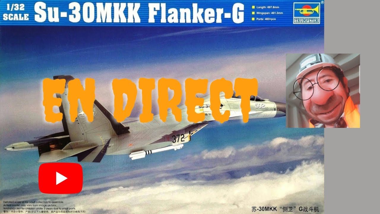 #02271 #TRUMPETER #SU_30MKK_FLANKER_G #1_32 #Partie_9