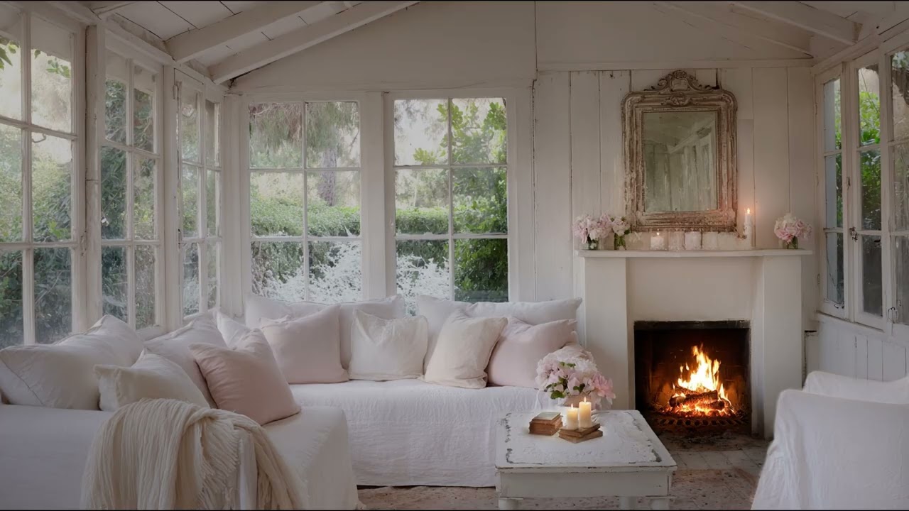 Shabby Room / Rainy Day / Relaxing Ambience / Cozy Cottage / Home Design