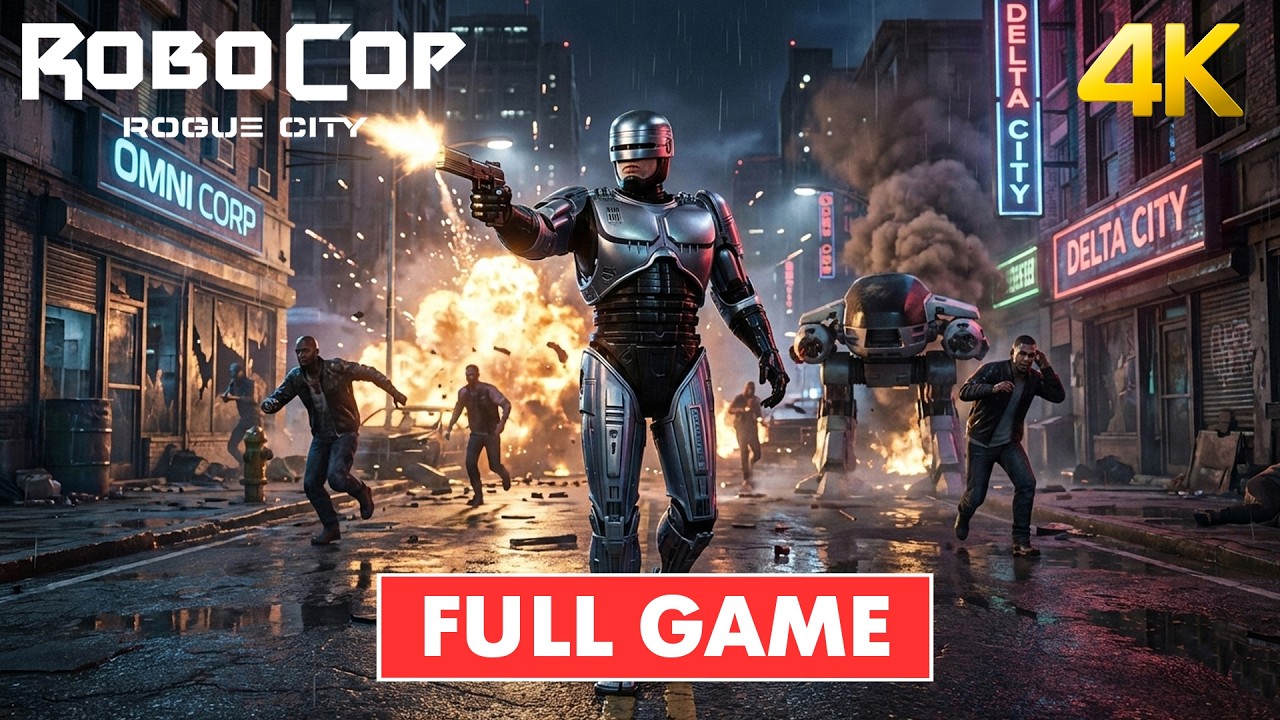 RoboCop Rogue City (2025) PC Gameplay [4K/60FPS]
