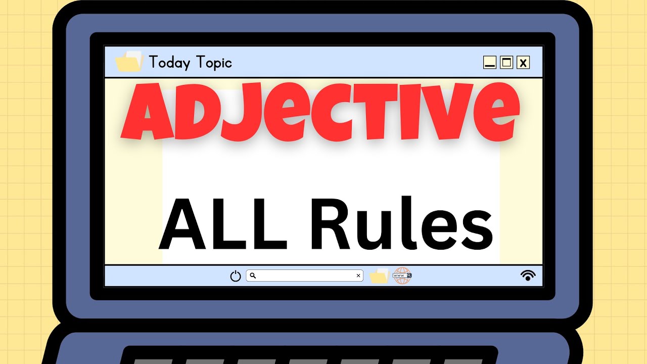 Adjective English Grammar | Vijaypath All Exam Preparation