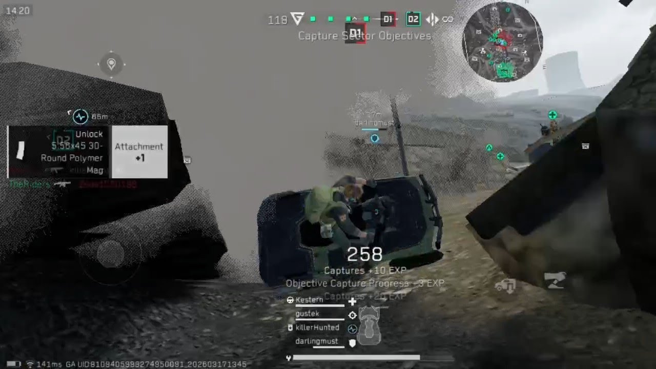 S8 | A/D – Trainwreck (24v24) | Stinger (Support) | TPP 60FPS | Delta Force Mobile