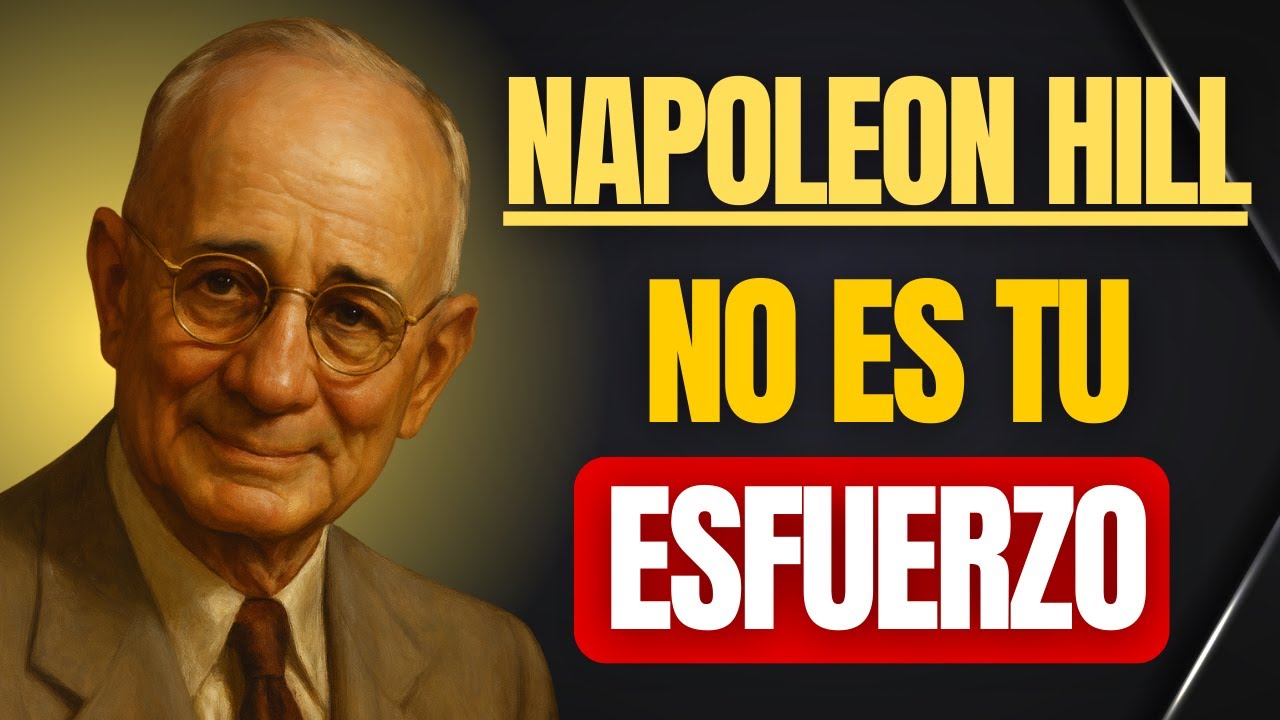 Si trabajas duro pero nadie te valora, escucha esto en silencio | Napoleon Hill