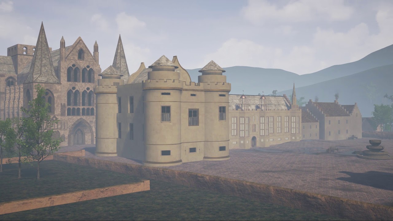 Edinburgh 1544 - Holyrood Palace