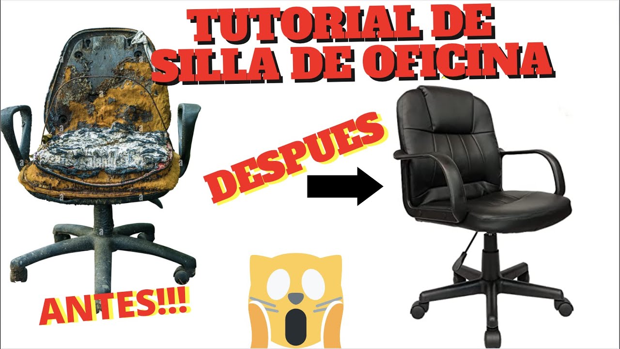 TAPIZADO SILLA DE OFICINA/ PASO A PASO- PRACTICO Y FACIL! #tutorial