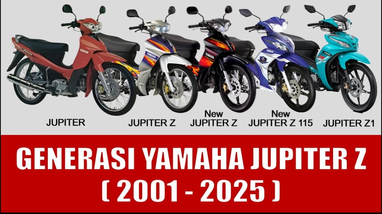 GENERASI YAMAHA JUPITER Z (2001 - 2025)