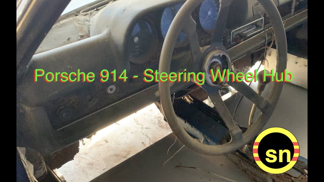 porsche 914 - steering wheel hub