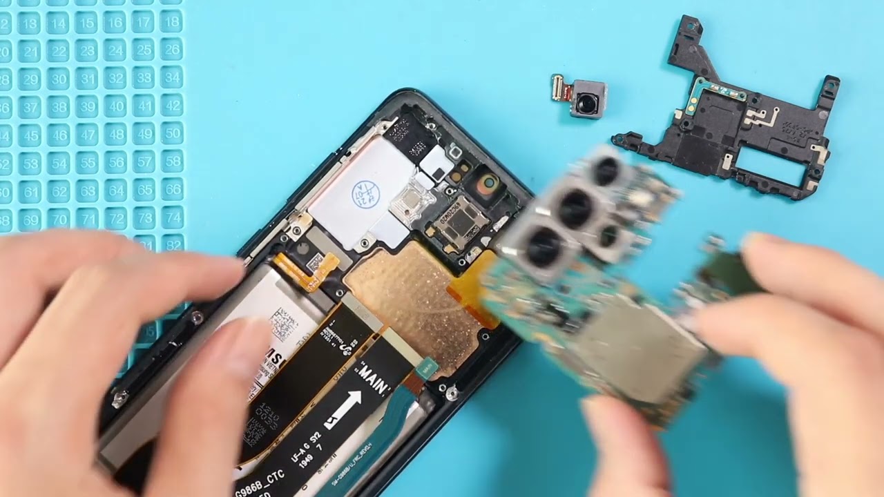Замена динамика на Samsung Galaxy S20+