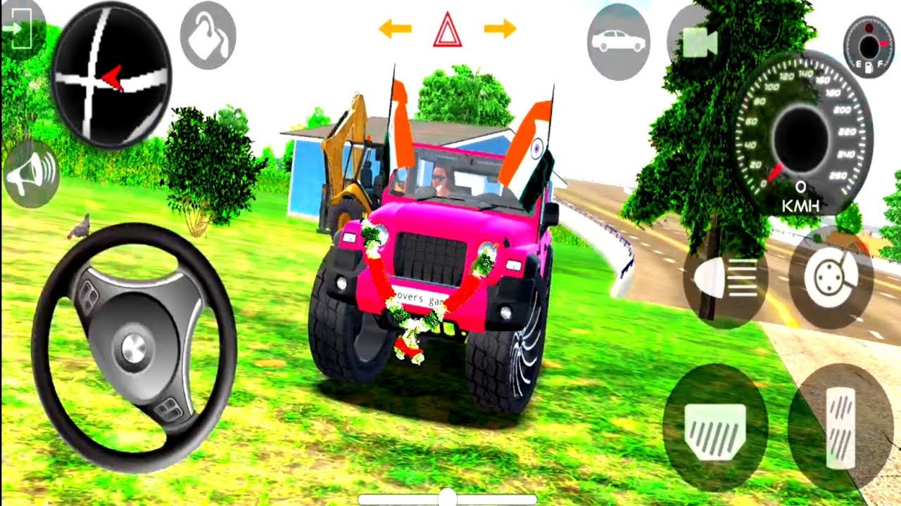 Modified Mahindra Thar😈 Games:Indian Thar (Gadi Wala Games) Car Game Android Game - Android Gameplay