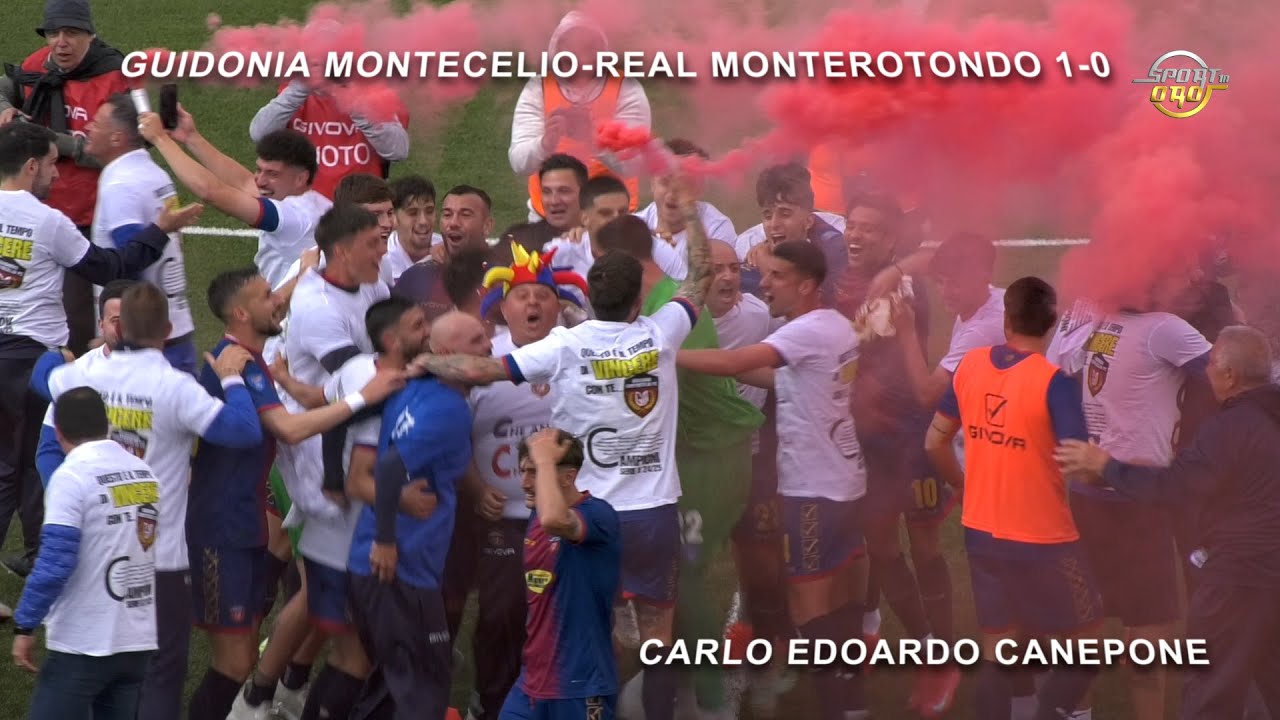 Guidonia Montecelio-Real Monterotondo 1-0 - Serie D Girone G - Carlo Edoardo Canepone
